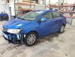 Salvage cars for sale at Florence, MS auction: 2017 Chevrolet Sonic LT