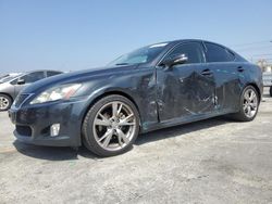 Salvage cars for sale from Copart Sun Valley, CA: 2010 Lexus IS 250