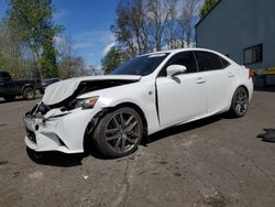Salvage cars for sale from Copart Portland, OR: 2014 Lexus IS 350