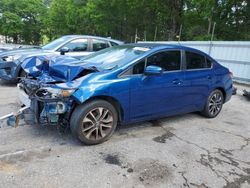 Honda Civic salvage cars for sale: 2014 Honda Civic EX