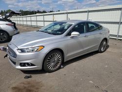 Salvage cars for sale at Pennsburg, PA auction: 2016 Ford Fusion Titanium