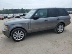 Land Rover Range Rover salvage cars for sale: 2007 Land Rover Range Rover Supercharged