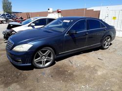 Salvage cars for sale at North Las Vegas, NV auction: 2007 Mercedes-Benz S 550