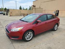Salvage cars for sale at Gaston, SC auction: 2016 Ford Focus SE