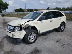 Salvage cars for sale at Orlando, FL auction: 2008 Ford Edge SE