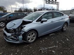 Salvage cars for sale from Copart Columbus, OH: 2018 Chevrolet Cruze LT