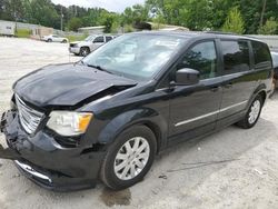 Salvage cars for sale at Fairburn, GA auction: 2016 Chrysler Town & Country Touring