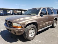 Salvage cars for sale from Copart Vallejo, CA: 2000 Dodge Durango