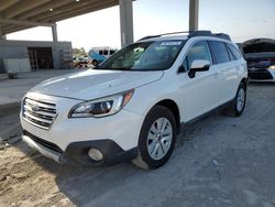 Salvage cars for sale at West Palm Beach, FL auction: 2015 Subaru Outback 2.5I Premium