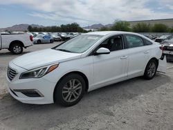 Salvage cars for sale at Las Vegas, NV auction: 2015 Hyundai Sonata SE