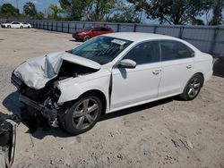 Salvage cars for sale at Riverview, FL auction: 2012 Volkswagen Passat SE