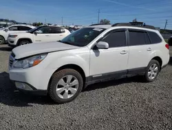 Salvage cars for sale from Copart Eugene, OR: 2012 Subaru Outback 2.5I Premium
