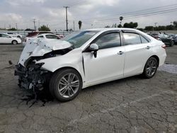 Salvage cars for sale at Colton, CA auction: 2016 Toyota Camry LE