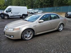 Salvage cars for sale from Copart Graham, WA: 2007 Acura TL