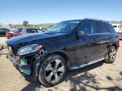 Mercedes-Benz GLE 350 salvage cars for sale: 2016 Mercedes-Benz GLE 350