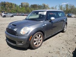 Salvage cars for sale at Waldorf, MD auction: 2008 Mini Cooper S Clubman