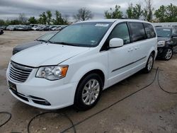 Salvage cars for sale at Bridgeton, MO auction: 2016 Chrysler Town & Country Touring