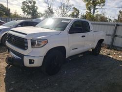 Toyota Tundra Double cab Limited salvage cars for sale: 2021 Toyota Tundra Double Cab Limited