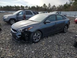 Salvage cars for sale at Windham, ME auction: 2021 KIA Forte FE