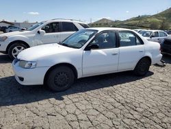 Salvage cars for sale at Colton, CA auction: 2001 Toyota Corolla CE