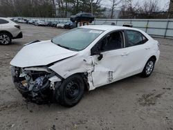 Salvage cars for sale at North Billerica, MA auction: 2016 Toyota Corolla L