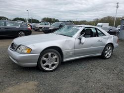 Salvage cars for sale at East Granby, CT auction: 2002 Mercedes-Benz SL 500