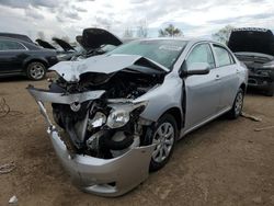 Salvage cars for sale at Elgin, IL auction: 2009 Toyota Corolla Base