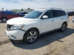 Salvage cars for sale from Copart Bakersfield, CA: 2015 Nissan Pathfinder S