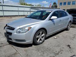 Chevrolet salvage cars for sale: 2011 Chevrolet Malibu 1LT