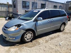 Salvage cars for sale from Copart Los Angeles, CA: 2008 Toyota Sienna XLE