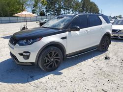 Salvage cars for sale at Loganville, GA auction: 2018 Land Rover Discovery Sport HSE