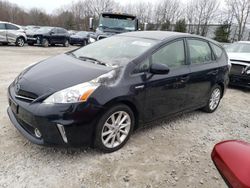 Salvage cars for sale at North Billerica, MA auction: 2014 Toyota Prius V