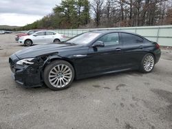 Salvage cars for sale at Brookhaven, NY auction: 2015 BMW 640 XI Gran Coupe