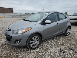 Salvage cars for sale at Kansas City, KS auction: 2013 Mazda 2