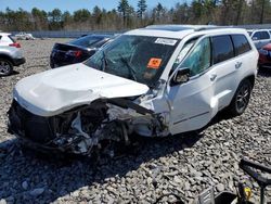 Salvage cars for sale at Windham, ME auction: 2017 Jeep Grand Cherokee Limited