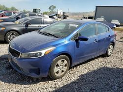 Salvage cars for sale from Copart Hueytown, AL: 2017 KIA Forte LX