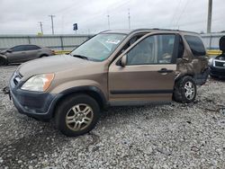 Salvage cars for sale from Copart Lawrenceburg, KY: 2002 Honda CR-V EX