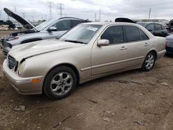 Salvage cars for sale at Elgin, IL auction: 2002 Mercedes-Benz E 320