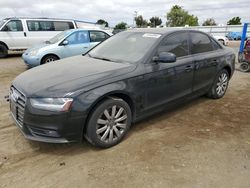 Salvage cars for sale from Copart San Diego, CA: 2013 Audi A4 Premium