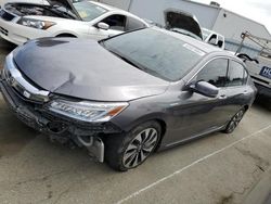 Honda Accord Touring Hybrid salvage cars for sale: 2017 Honda Accord Touring Hybrid