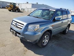 Salvage cars for sale at Vallejo, CA auction: 2007 Honda Pilot EXL