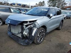 Salvage cars for sale at New Britain, CT auction: 2023 Mitsubishi Outlander SE