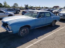 Salvage cars for sale from Copart Van Nuys, CA: 1971 Chevrolet Malibu