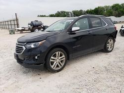 Salvage cars for sale at New Braunfels, TX auction: 2020 Chevrolet Equinox Premier