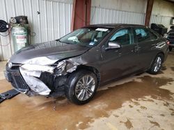 Salvage cars for sale from Copart Longview, TX: 2017 Toyota Camry LE