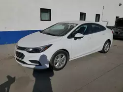 Salvage cars for sale from Copart Farr West, UT: 2017 Chevrolet Cruze LT
