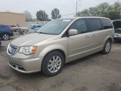 Salvage cars for sale at Moraine, OH auction: 2015 Chrysler Town & Country Touring