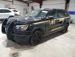 Salvage cars for sale at Chambersburg, PA auction: 2017 Ford Explorer Police Interceptor
