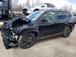 Salvage cars for sale at Leroy, NY auction: 2024 Subaru Forester Sport