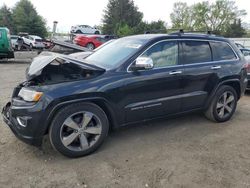 Salvage cars for sale from Copart Finksburg, MD: 2015 Jeep Grand Cherokee Overland
